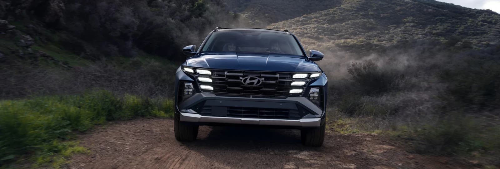 Exterior view of the Hyundai TUCSON
