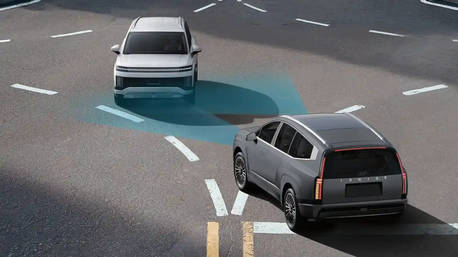 Hyundai IONIQ 9 — conduite sereine avec technologies d’assistance