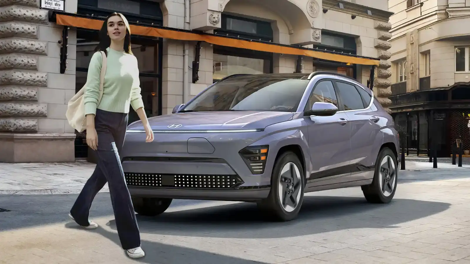 Hyundai KONA Electric — technologies d’assistance