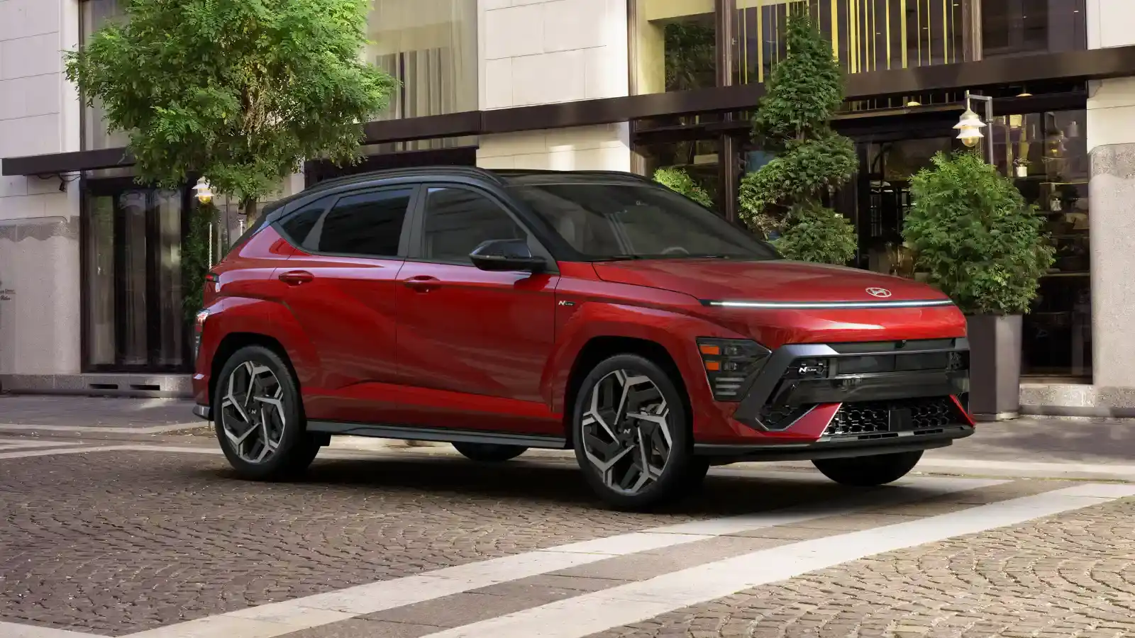 Vue extérieure du Hyundai KONA 2026