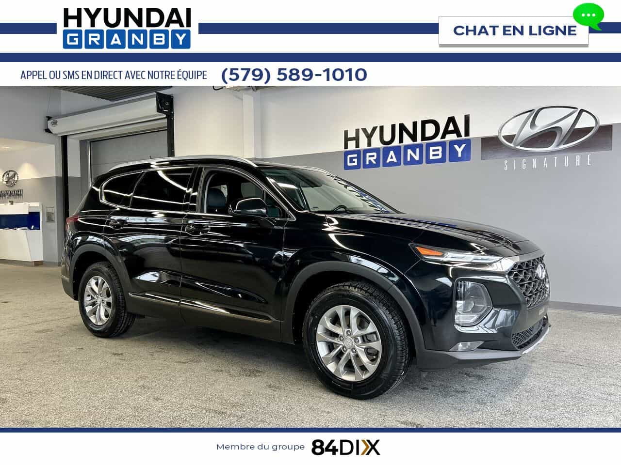 2019 Hyundai Santa 2.4L Essential TA avec ensemble sécurité/éléments contrastants chromés - Image 1
