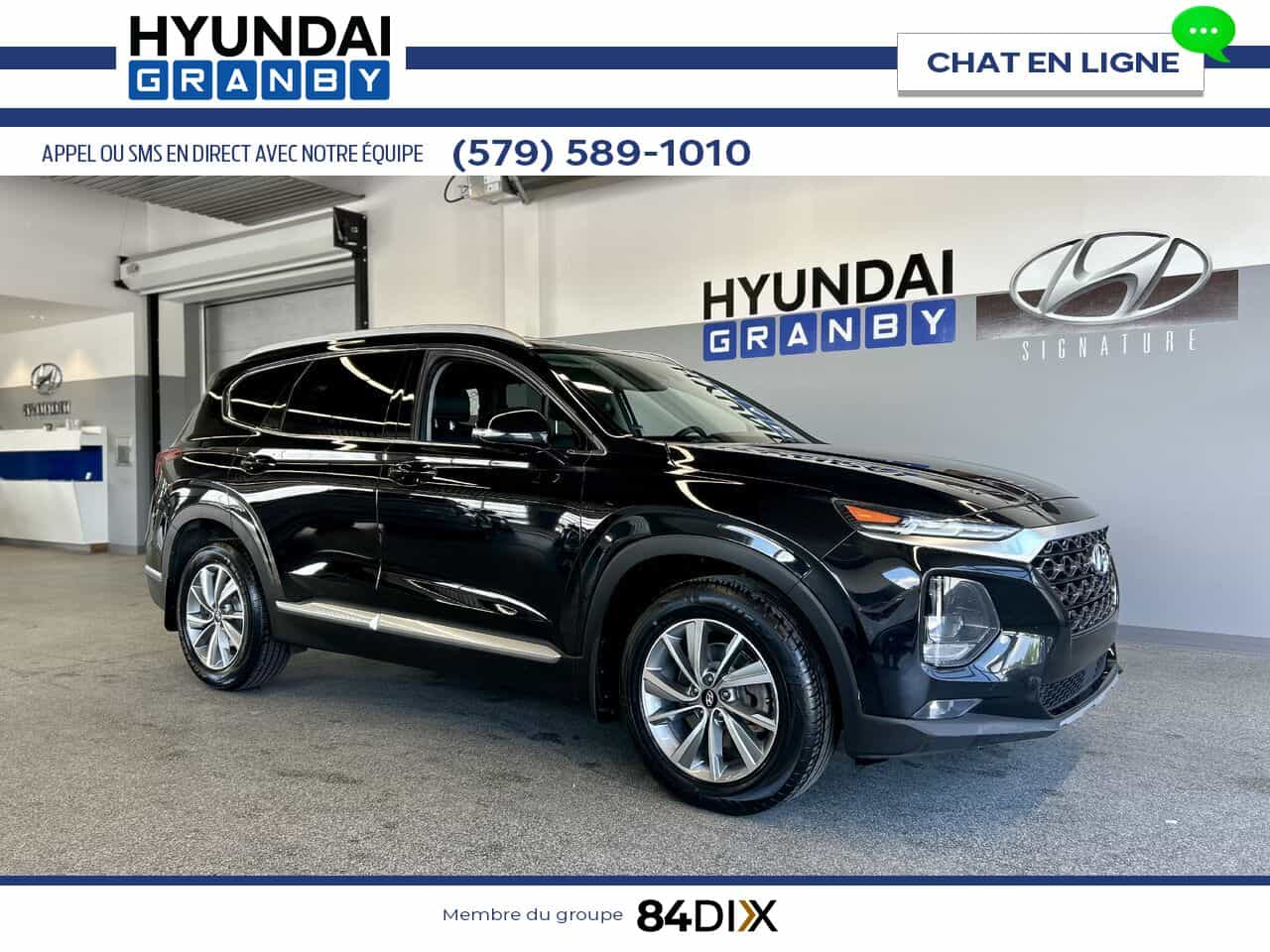 2020 Hyundai Santa Preferred Sun and Leather - AWD - Image 1