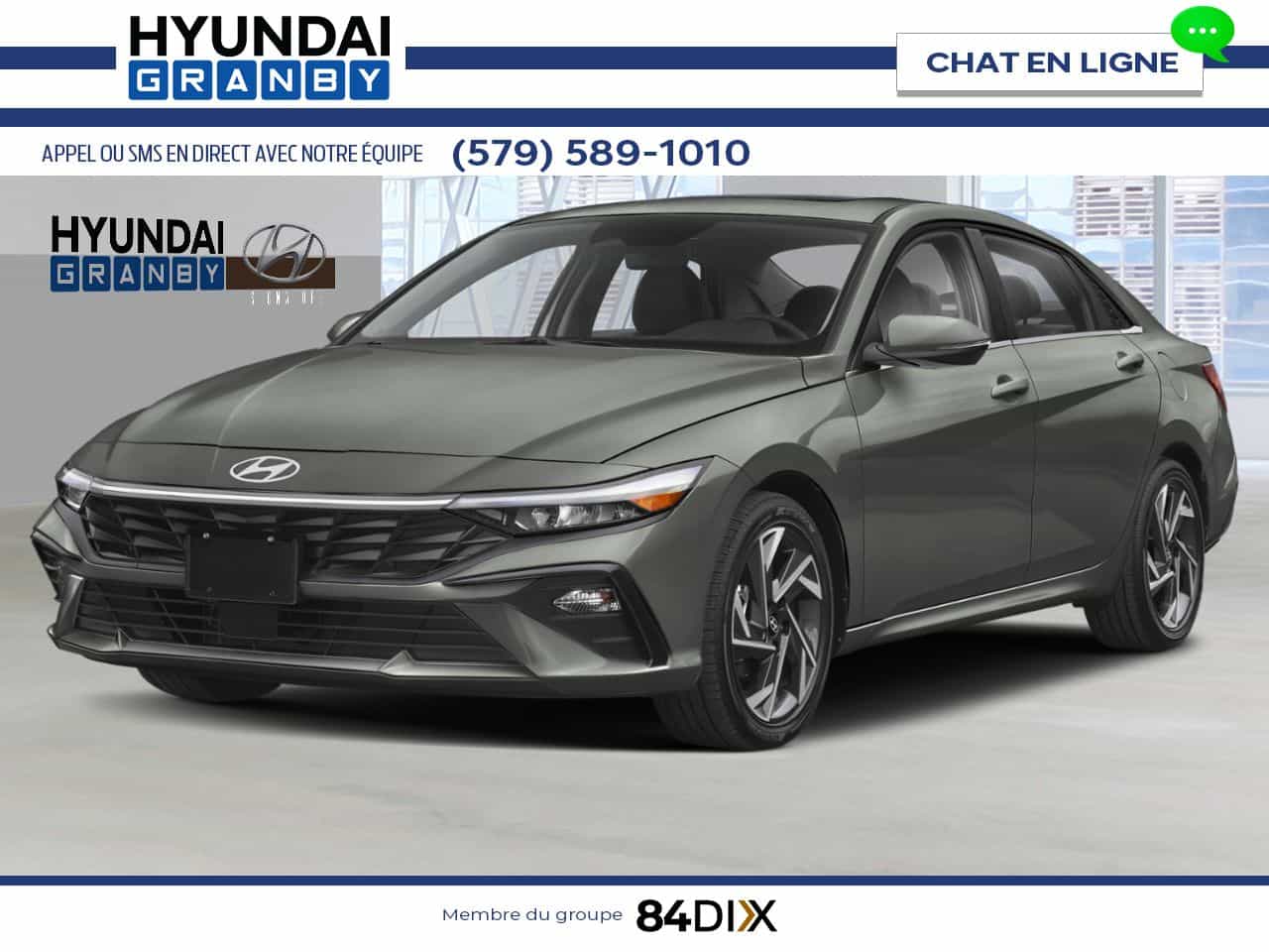 2026 Hyundai Elantra Luxury Groupe motopropulseur hybride - Image 1