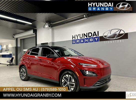 2022 Hyundai Kona électrique