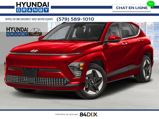 2026 HYUNDAI Kona Electric 2026 Ultimate Red