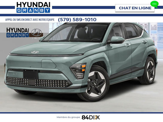 2026 HYUNDAI Kona Electric 2026 Mirage Green
