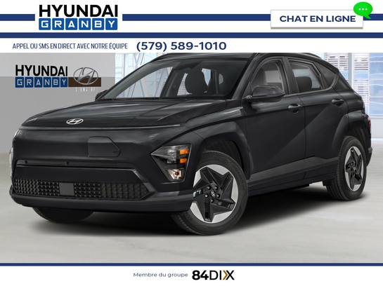 2026 HYUNDAI Kona Electric 2026 Abyss Black