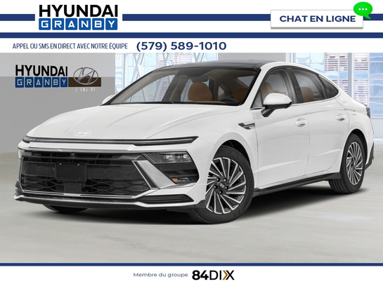 HYUNDAI Sonata Hybride 2026 2026 Blanc &agrave; th&eacute;matique Serenity