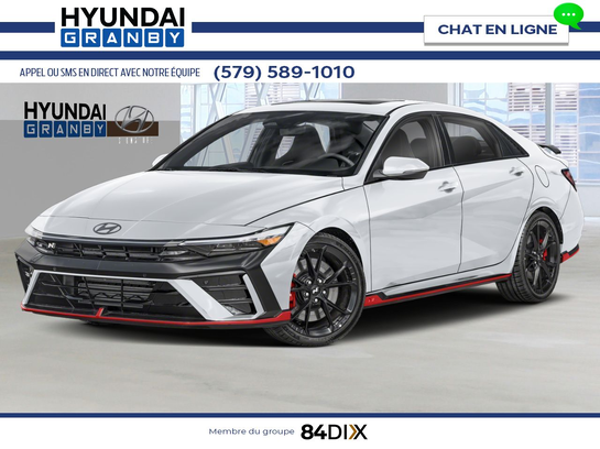 2026 HYUNDAI Elantra N 2026 Atlas White