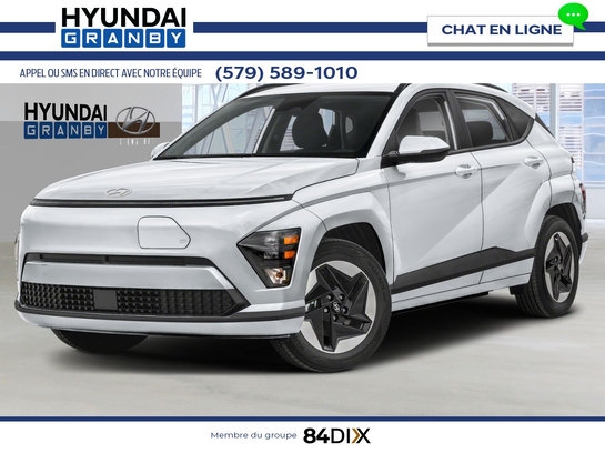 HYUNDAI Kona électrique 2025 2025 Blanc Atlas