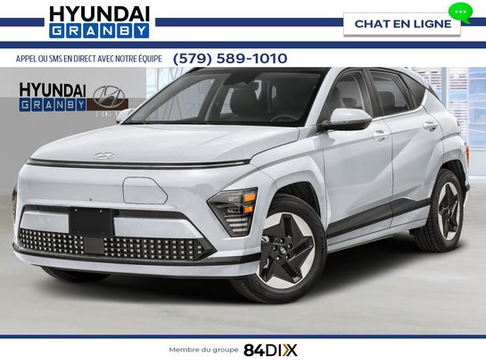HYUNDAI Kona électrique 2025 2025 Blanc Atlas