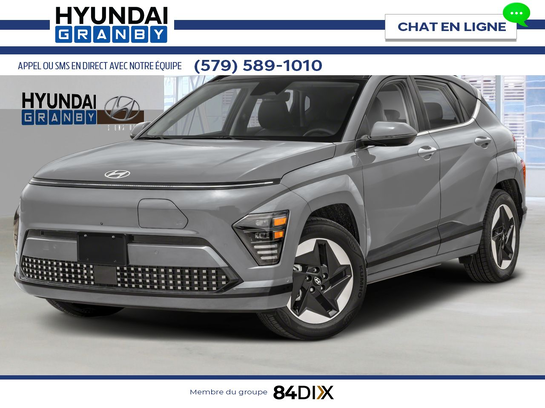 HYUNDAI Kona électrique 2025 2025 Cybergris
