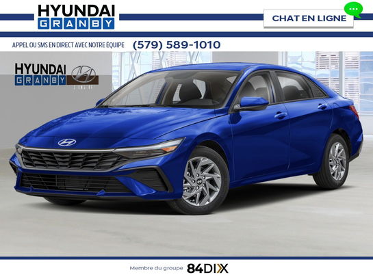 HYUNDAI Elantra 2025 2025 Bleu intense