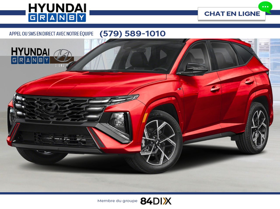 HYUNDAI Tucson hybride 2025 2025 Rouge ultime