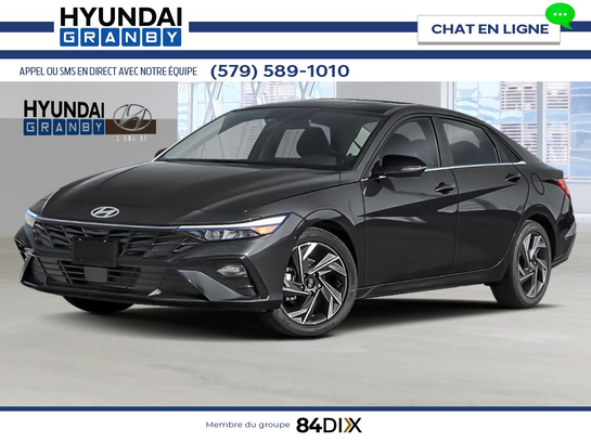 HYUNDAI Elantra hybride 2025 2025 Noir abysse