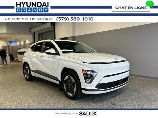 Hyundai Kona électrique 2025 2025 Blanc Hyundai Kona électrique 2025 2025 Blanc