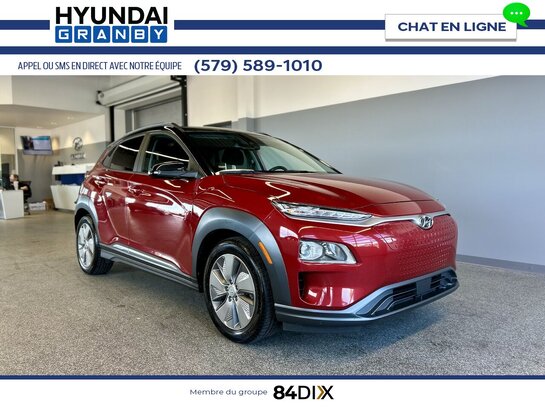 Hyundai Kona électrique 2021 2021 Rouge Hyundai Kona électrique 2021 2021 Rouge