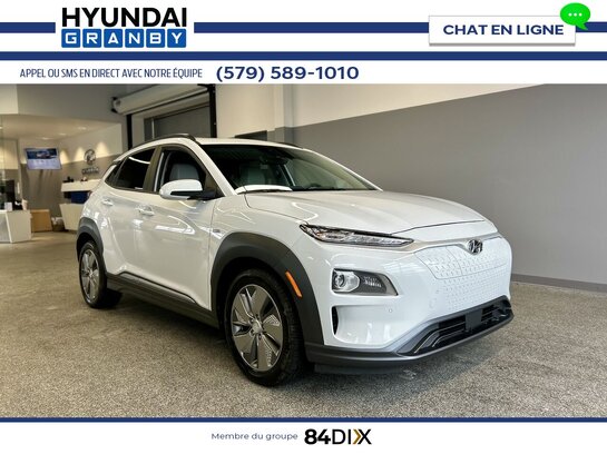 Hyundai Kona électrique 2020 2020 Blanc Hyundai Kona électrique 2020 2020 Blanc